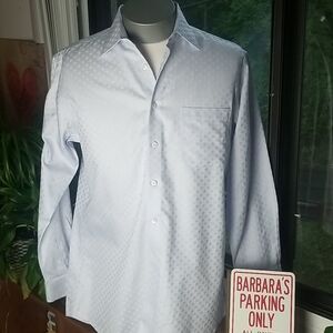 PAUL FREDRICK LIGHT BLUE BUTTON DOWN